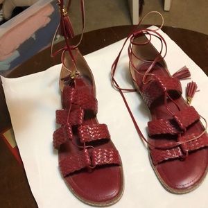 Michael Kors lace up sandals